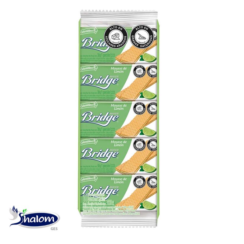 Galleta Bridge Ind Mouse Limon *10Un