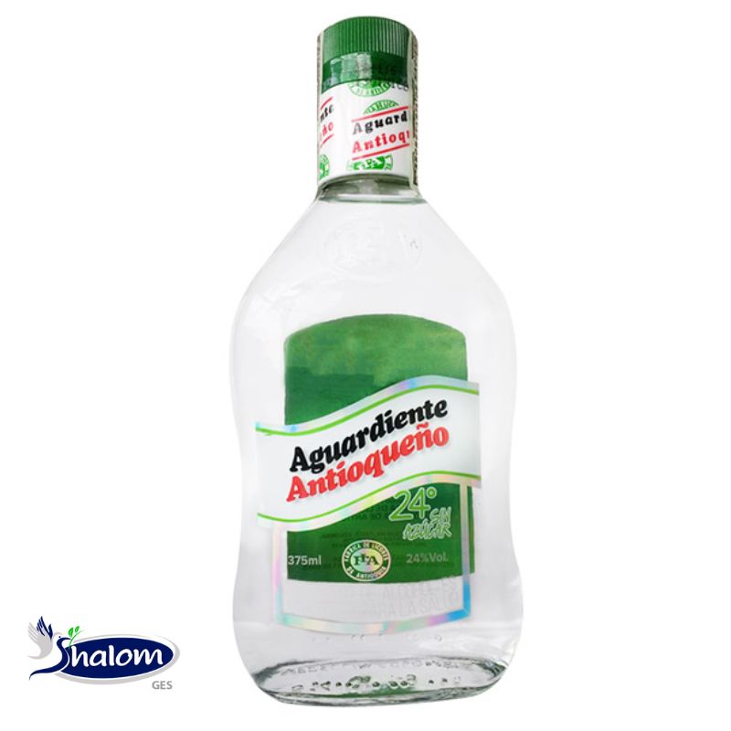 Aguardiente Antioqueño Verde Sin Azucar *375Ml