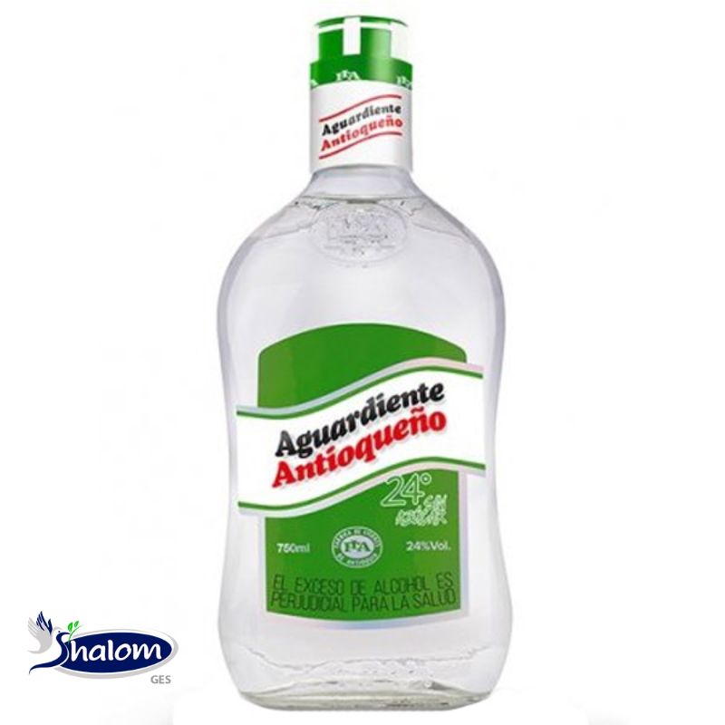 Aguardiente Antioqueño Verde Sin Azucar *750Ml