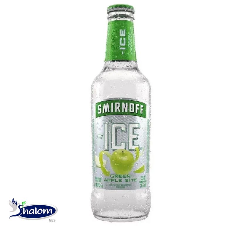 Vodka Smirnoff Ice Green Apple Botella *275Ml