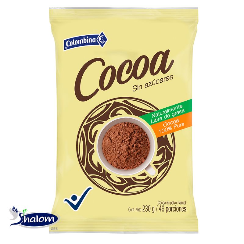 Cocoa Colombina *230Grs