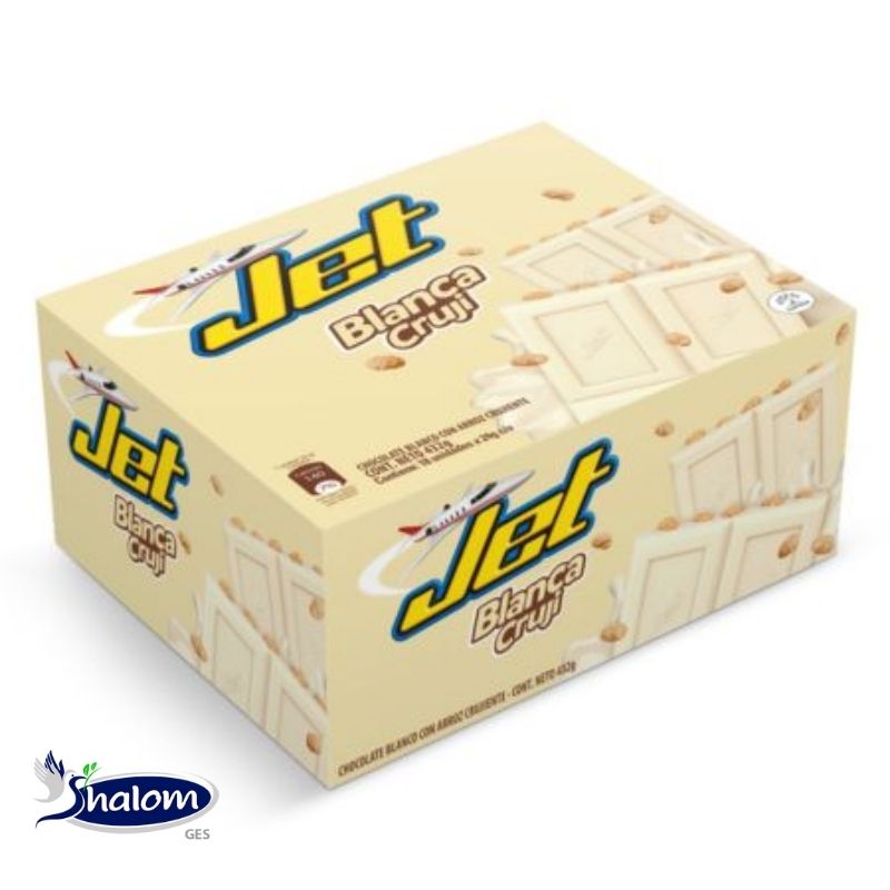 Chocolatina  Jet Blanca *18Un*24Gr