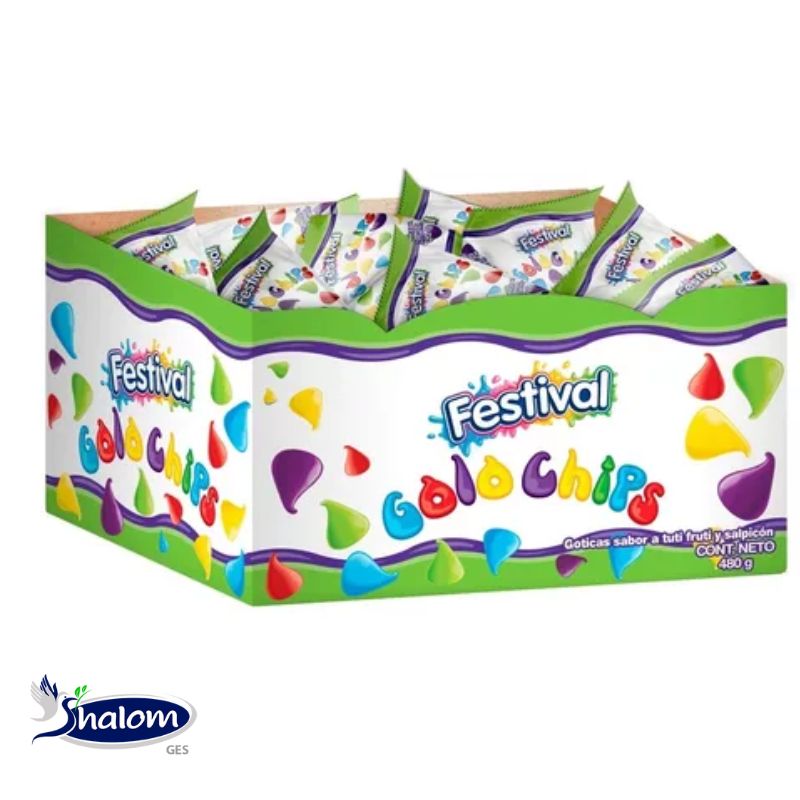 Choco Festival Golochips *24Un*20Gr