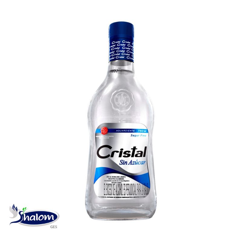 Aguardiente Cristal Sin Azucar *750Ml