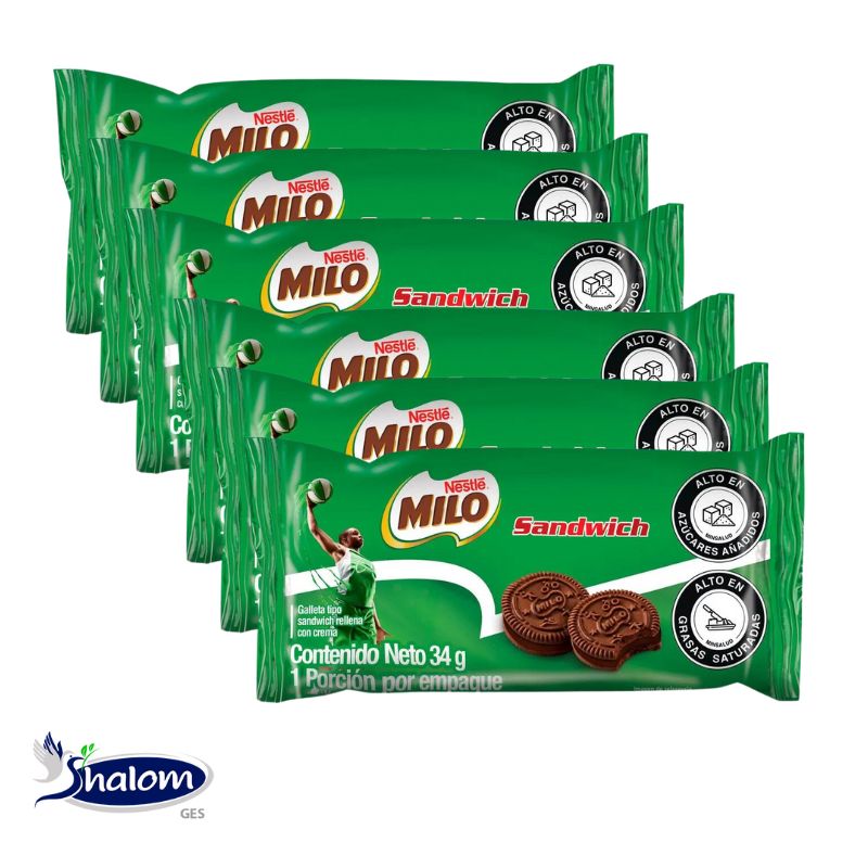 Galleta Milo Sandwich *6 Un