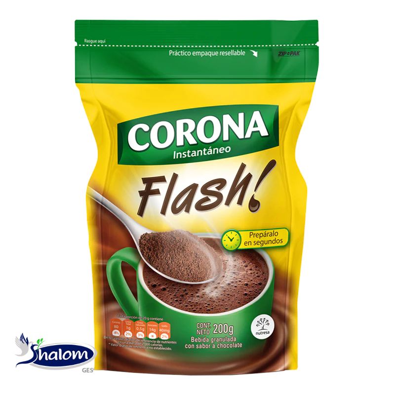 Corona Flash Instantaneo *200Grs