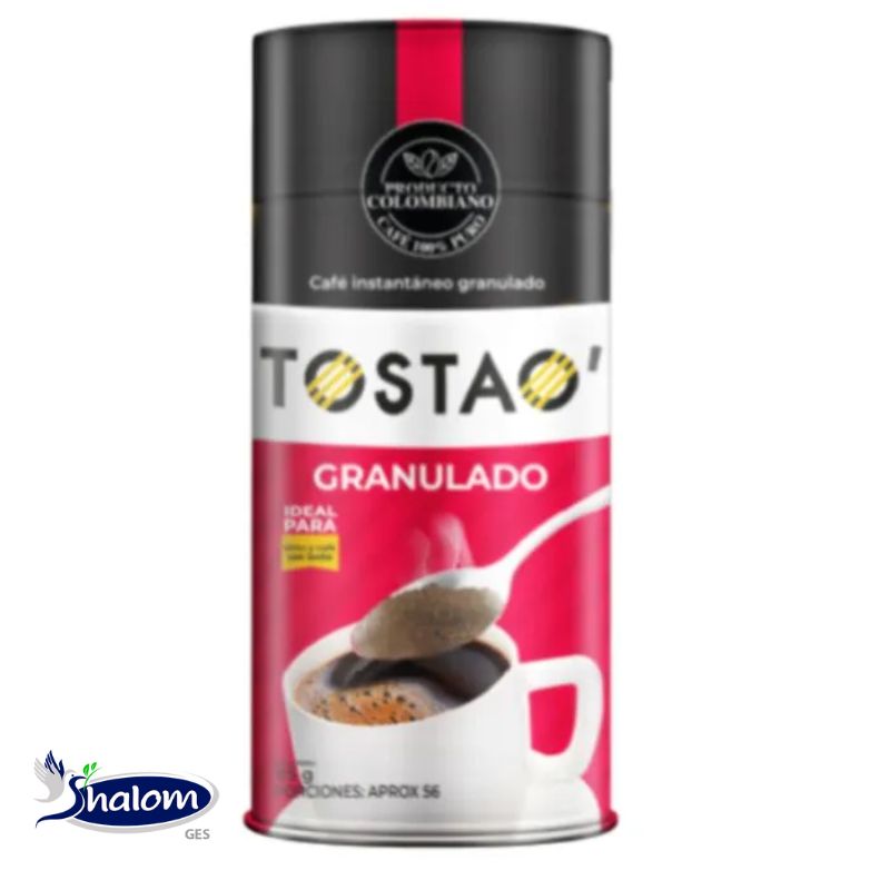 Cafe Soluble Tostao Granulado *85Grs
