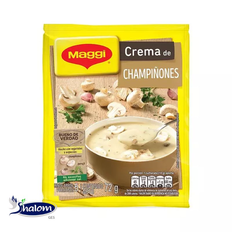 Crema Gourmet Champiñon Maggi *75Gr