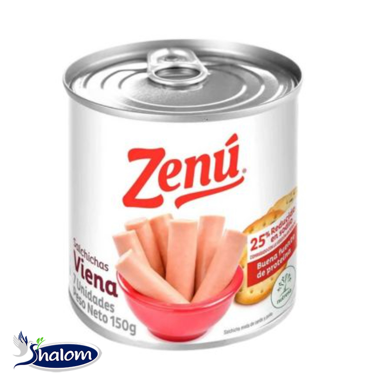 Salchicha Zenu Viena *150Gr