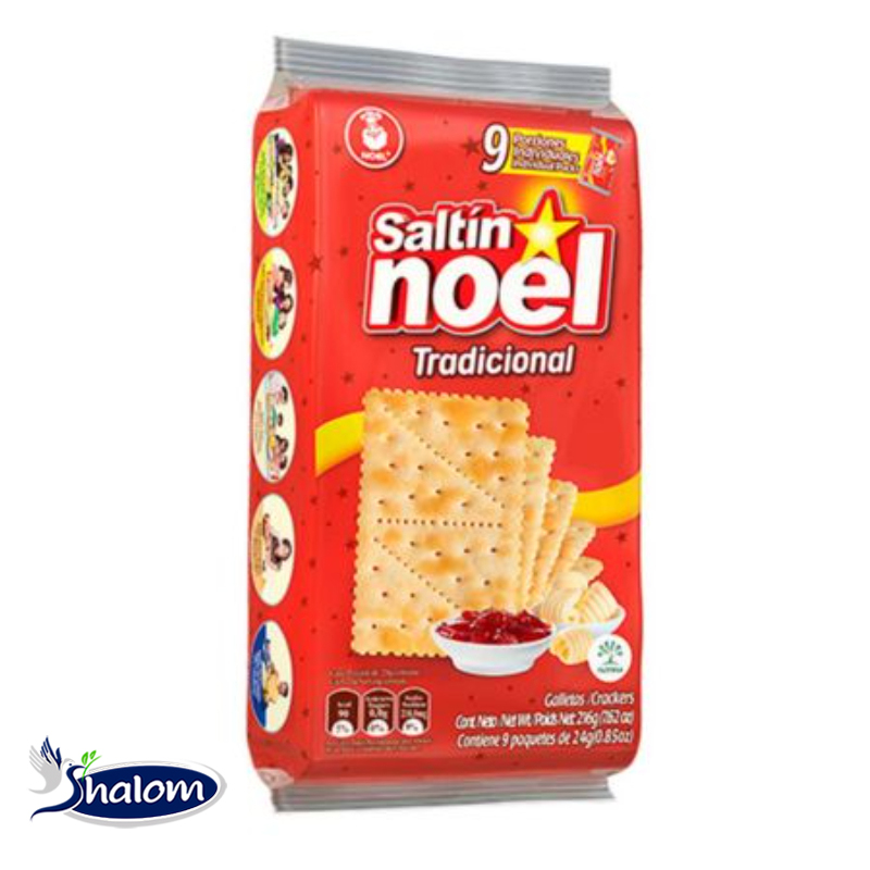 Galleta Saltin Noel *9Unds  *216Gr