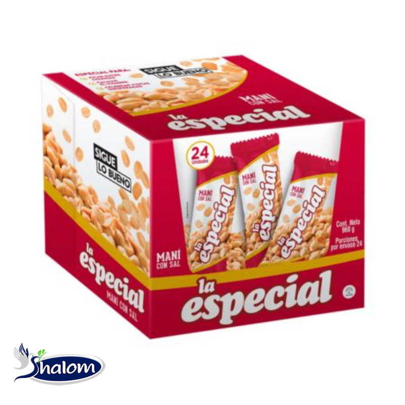 Mani La Especial Mezcla Sal * 24Und*40Gr
