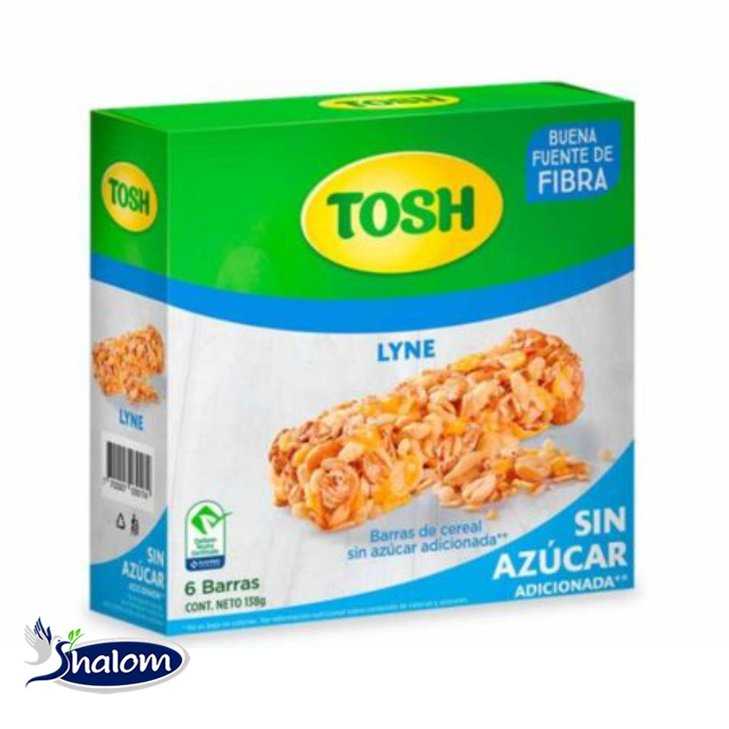 Barra Tosh Lyne Sin Azucar *6Und*23Gr