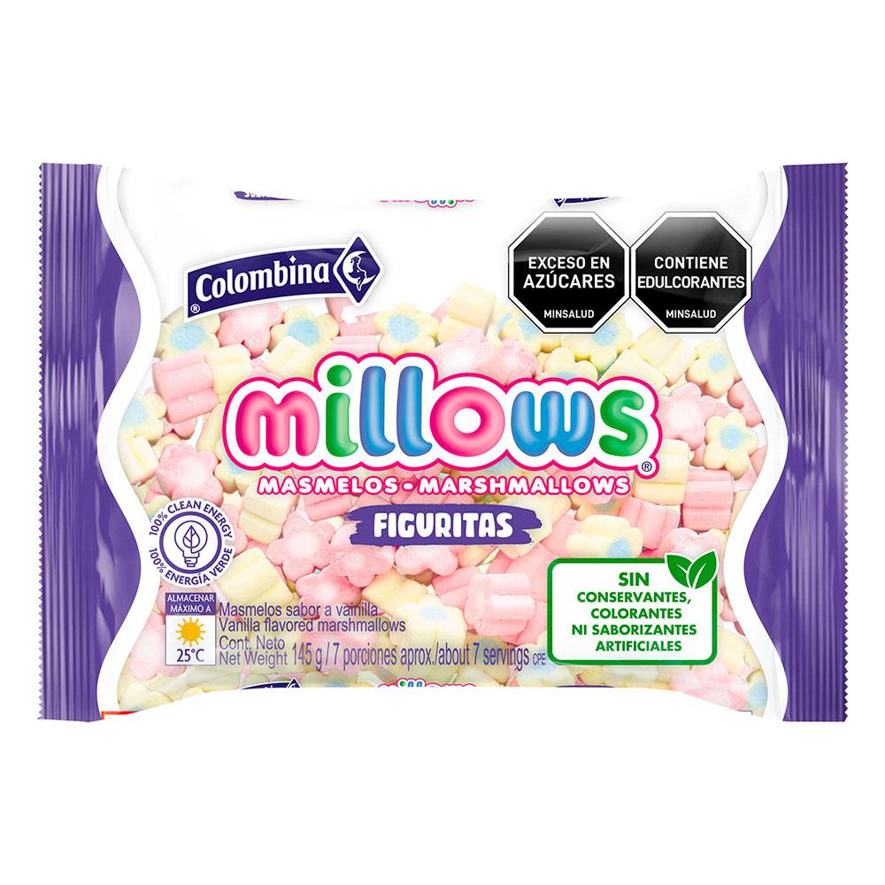 Masmelos Millows Margarita 145Gr *12p