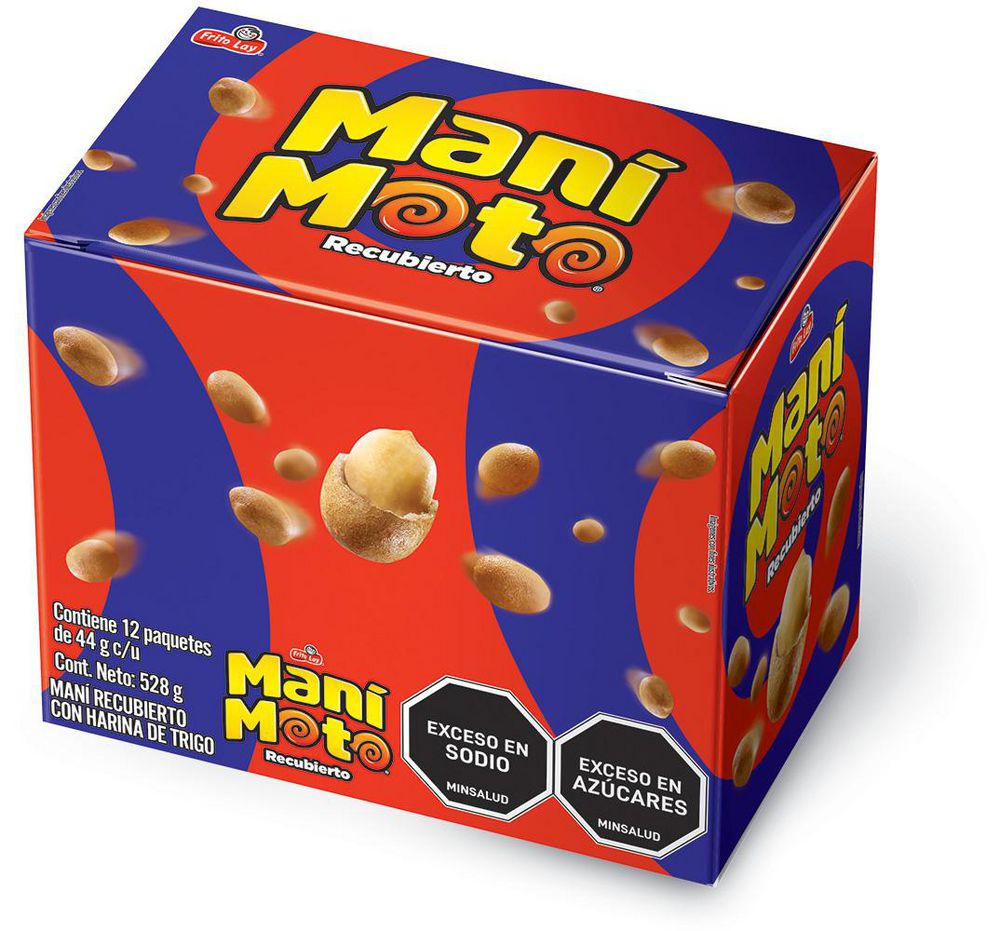 MANI MOTO NAT 44G X 12 - CAJA