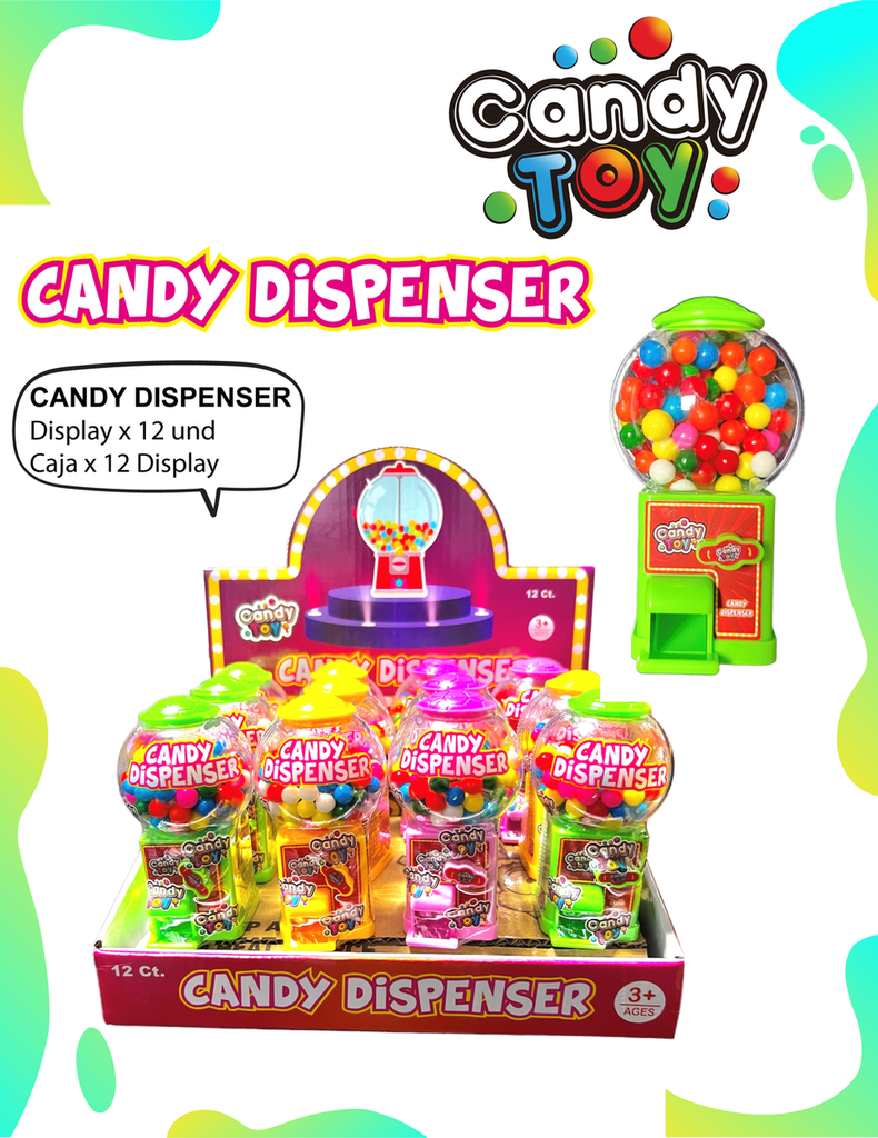 CANDY TOY CANDY DISPENSER - 1 UND