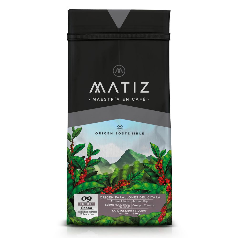 Café Matiz Ebano Molido 340G Bolsa