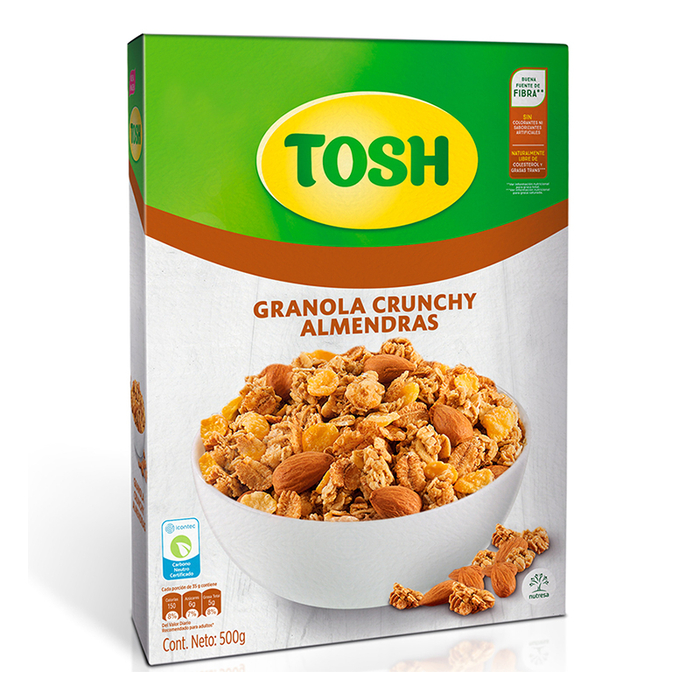 Cereal Tosh Almendra 7 Cj X 500Gr
