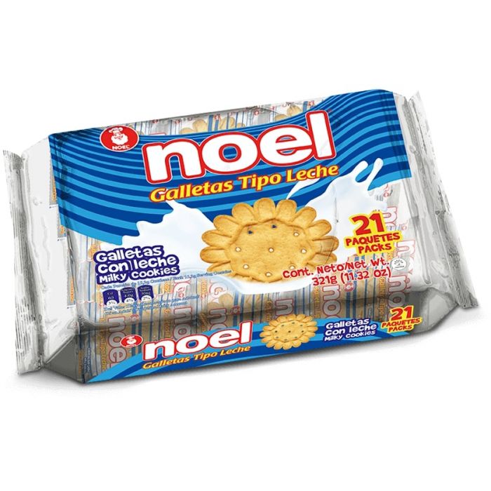 Galletas Noel Tipo Leche Bs. X21