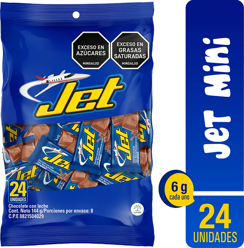 Jet Leche 24Bol X 24Und X 6G