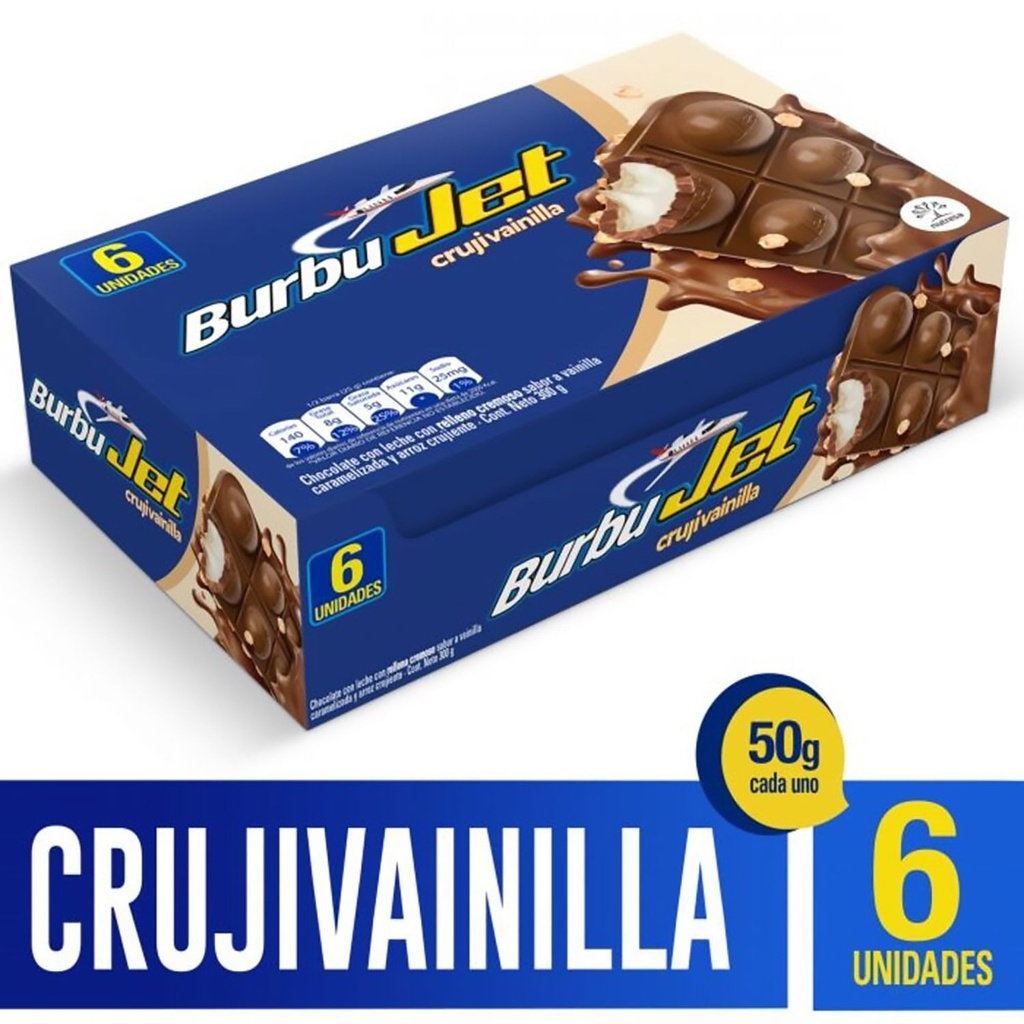 Jet Burbujet 18Pleg X 6Und X 50G