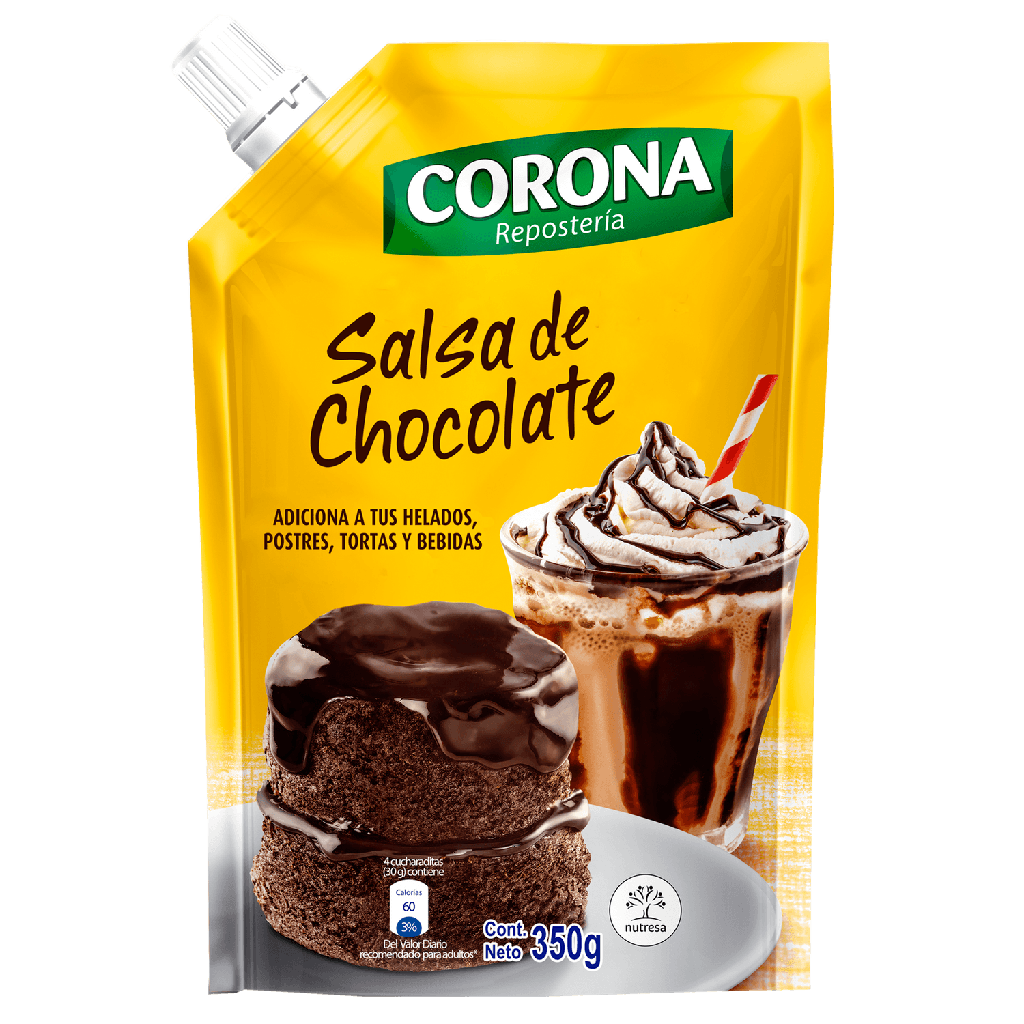 Salsa Chocolate Corona 9 Bols X 350G