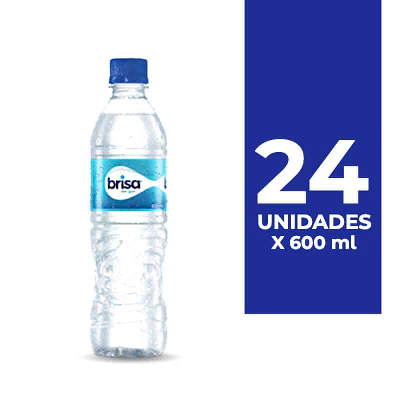 AGUA BRISA PET 600  ML X 24 UNDS