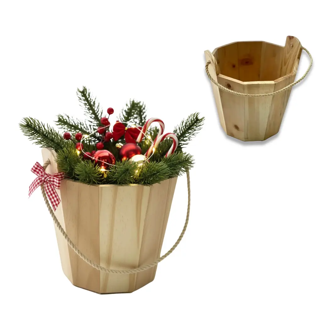 Valde de madera en color crudo