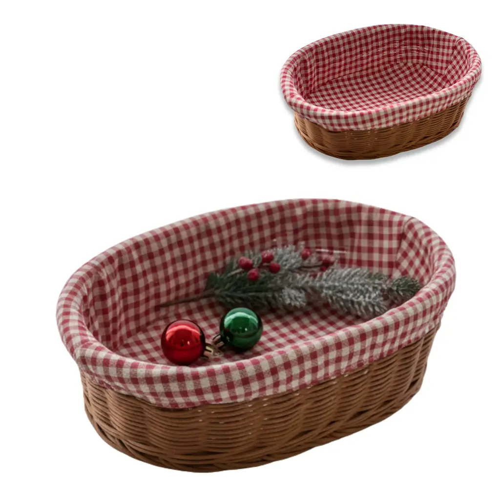 Canasta ovalada picnic