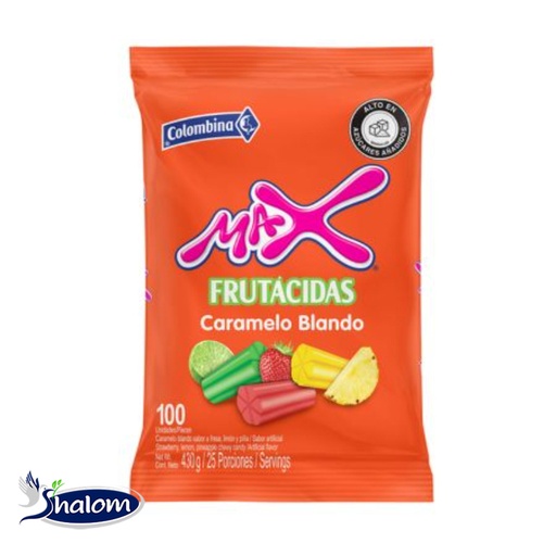 [EC982] Dulce Max Combi Frutacidas *100Un