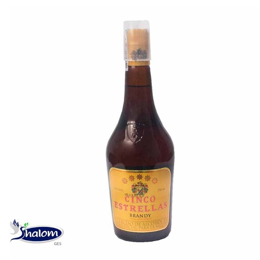 [EC315] Brandy Cinco Estrellas *750Ml