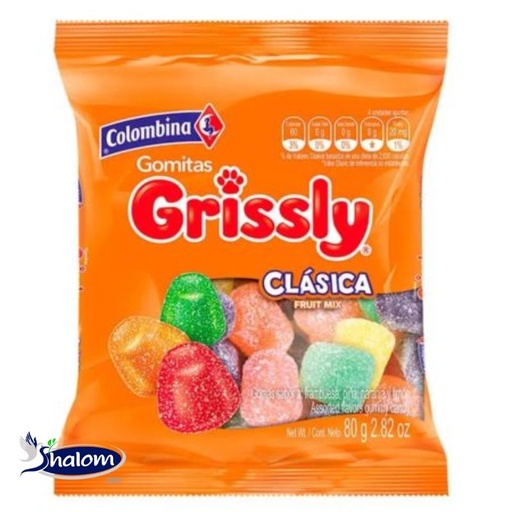[EC870] Gomas Grissly Clasica Bolsa*400Gr