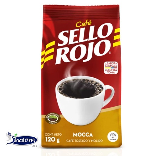 [EC10252] Cafe Sello Rojo Mocca *120Grs