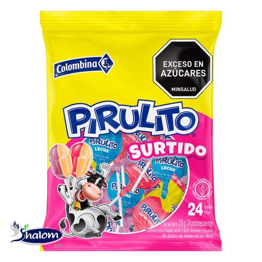 [EC9911] Pirulito Surtido *24Un
