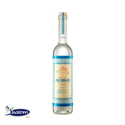 [EC10420] Mezcal 400 Conejos Joven Spadin *750Ml