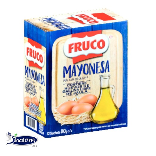 [EC9000] Mayonesa Fruco *12Unds *80Grs
