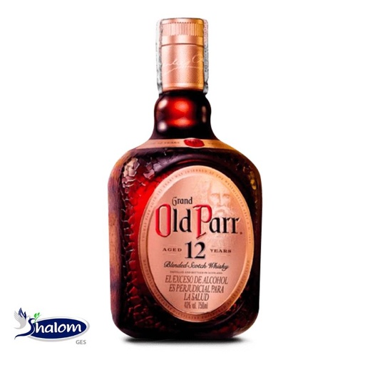 [EC1777] WHISKY OLD PARR 12 AÑOS *750ML