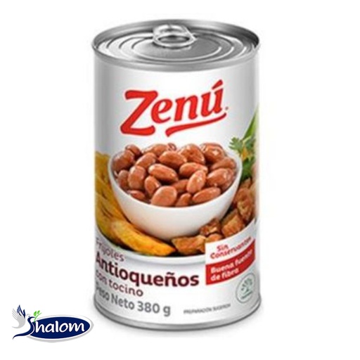[EC5632] Frijol Antioqueños Zenu *310Gr
