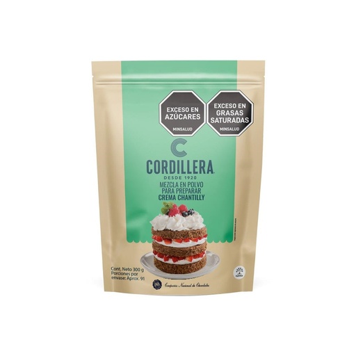 [EC1497] Chantilly Cordillera 24 Bol X 300G