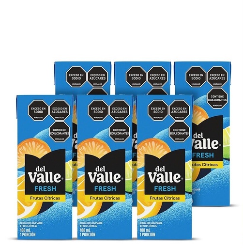 [EC1551] FRESH CITRUS 188 ML TETRAPACK * 24 UNDS