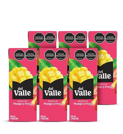 [EC1572] FRUTAL  MANGO FRESA 188 ML TETRAPACK * 24 UNDS