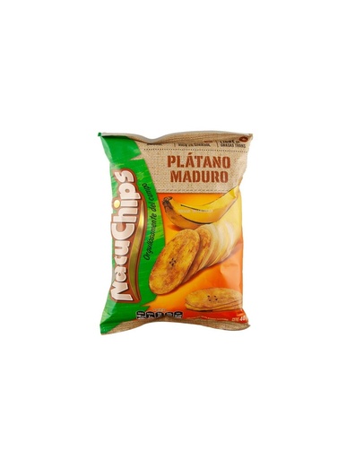 [EC1622] NATUCHIPS PLATANO MADURO 38G